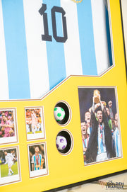 Messi Jersey 3D Wall Art Frame