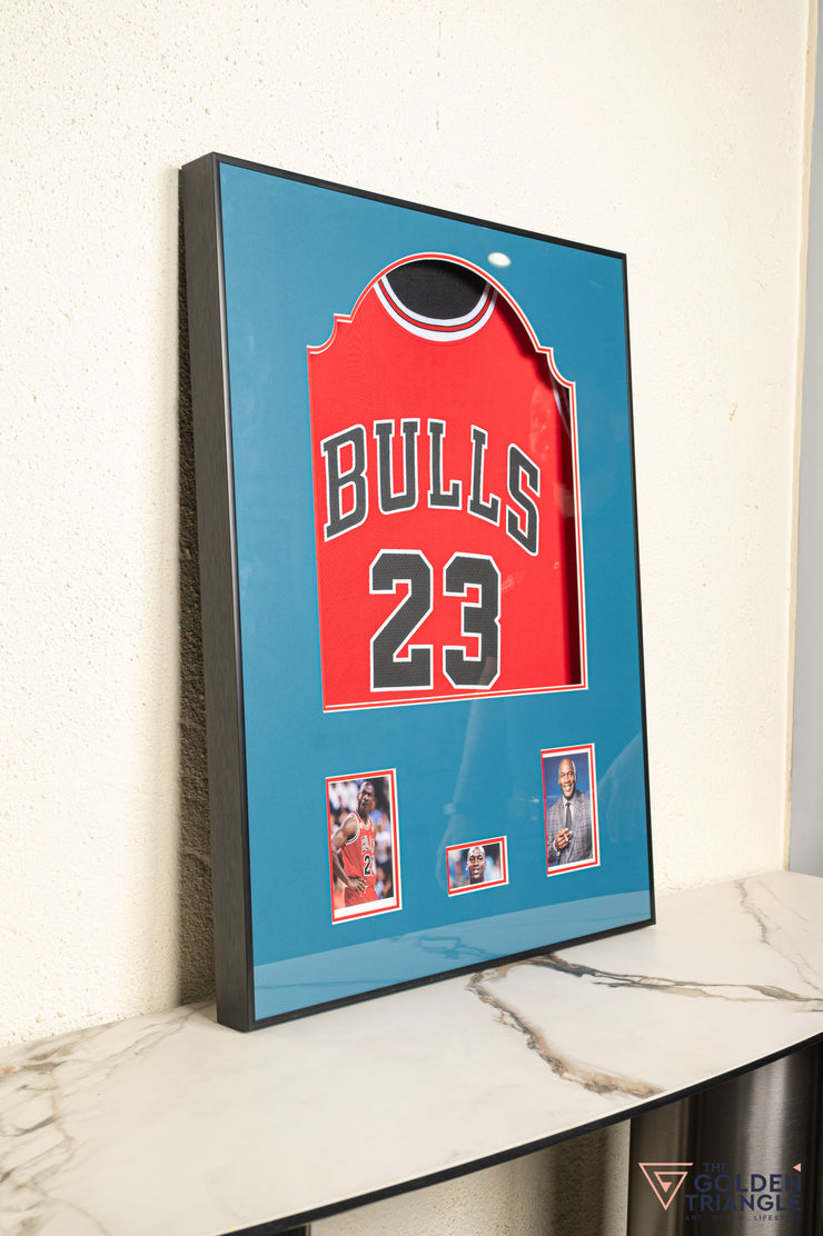 Bulls Jersey 3D Wall Art Frame