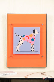 Urban Pop Art Frame - Dalmatian Dog