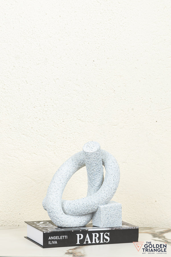 Luma Abstract Knot - White