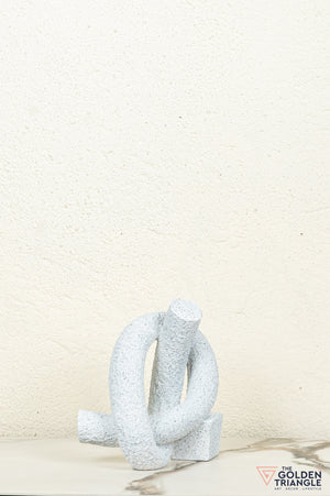 Luma Abstract Knot - White