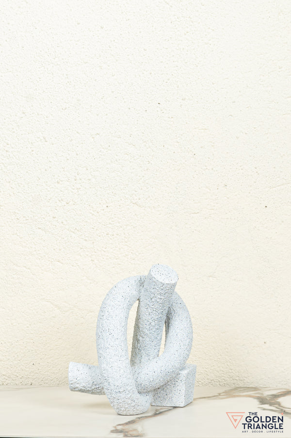 Luma Abstract Knot - White