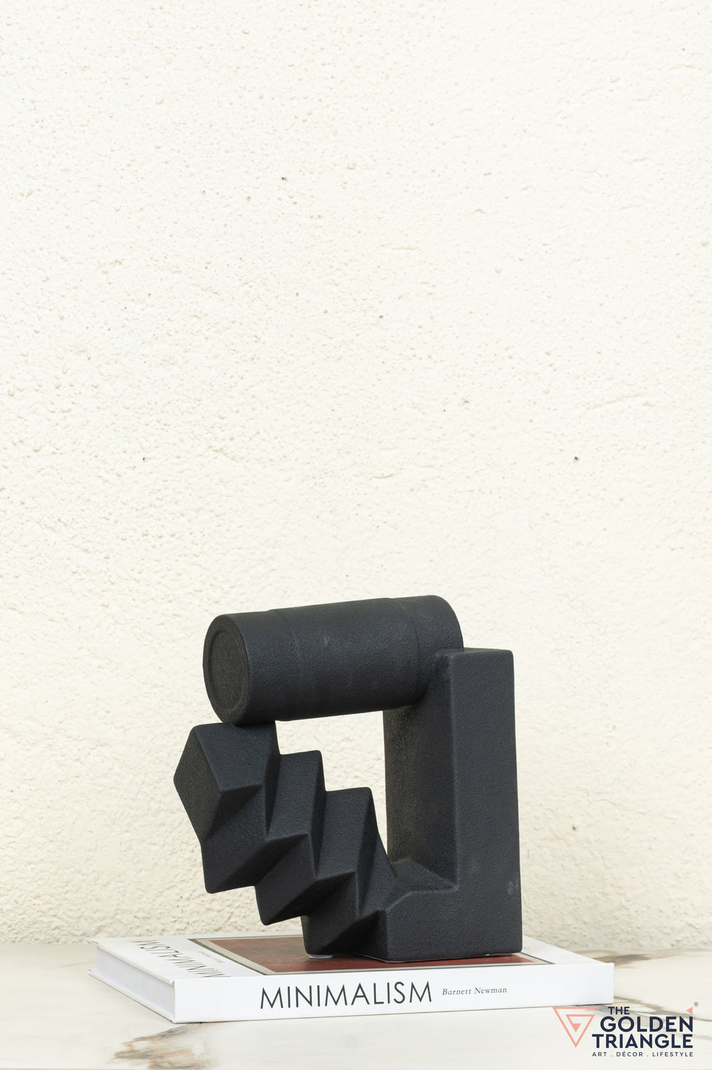 Sorao Ceramic Tabletop Showpiece - Black