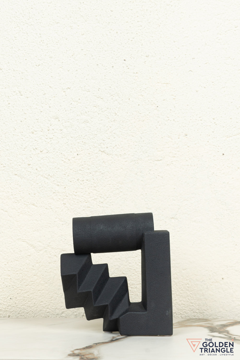 Sorao Ceramic Tabletop Showpiece - Black