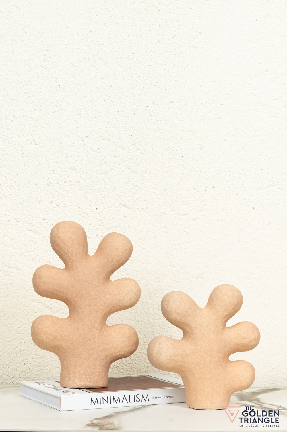 Fuyu Ceramic Tabletop Showpiece - Clay