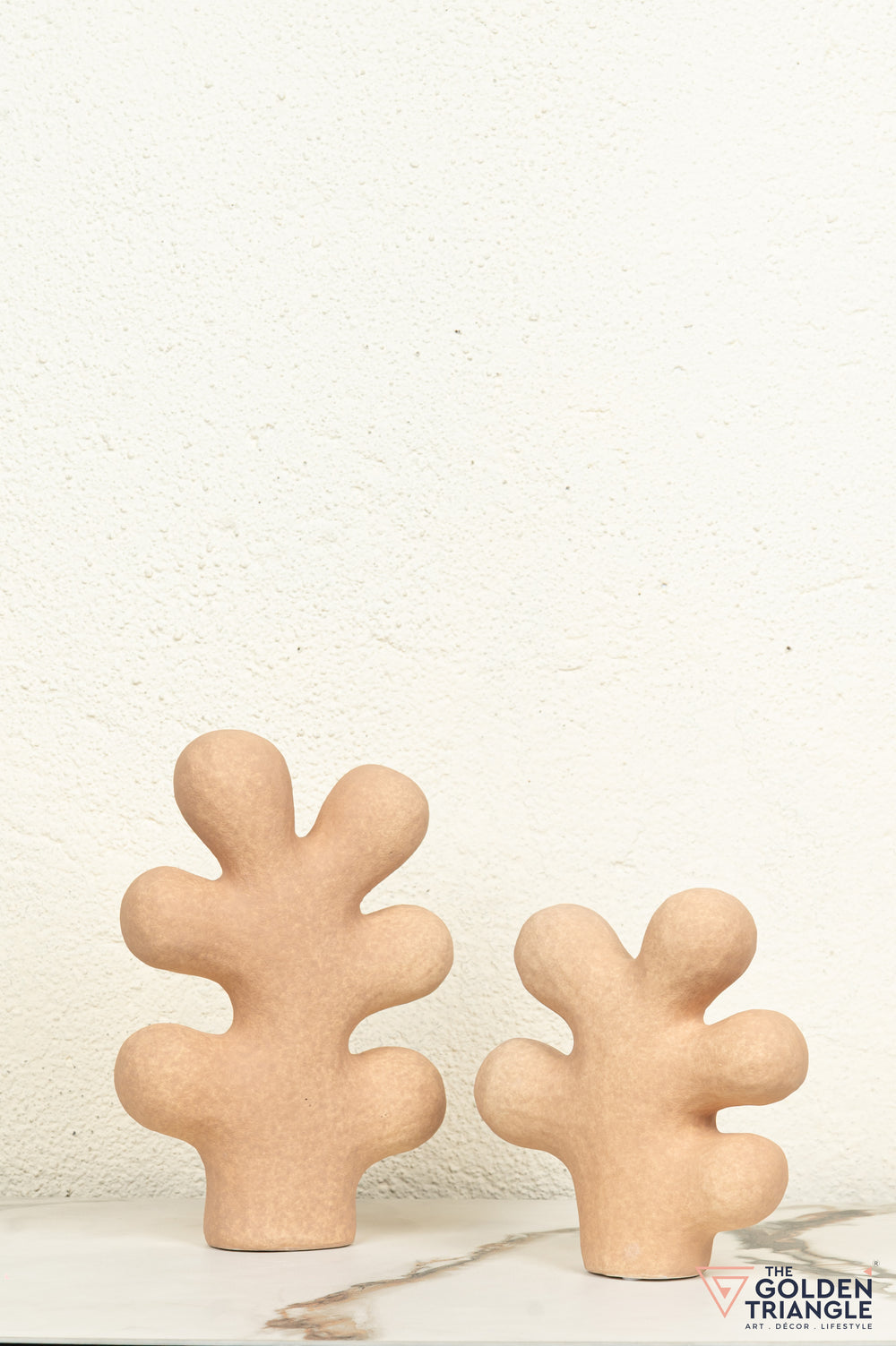 Fuyu Ceramic Tabletop Showpiece - Clay