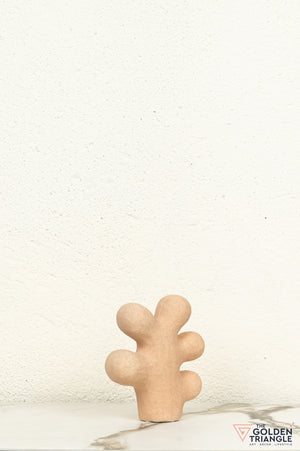 Fuyu Ceramic Tabletop Showpiece - Clay