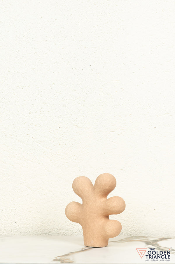 Fuyu Ceramic Tabletop Showpiece - Clay