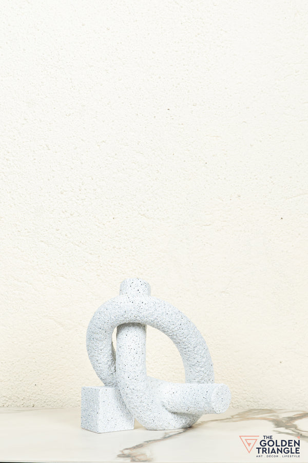 Luma Abstract Knot - White