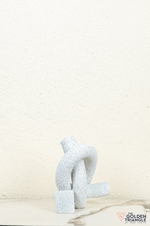 Luma Abstract Knot - White