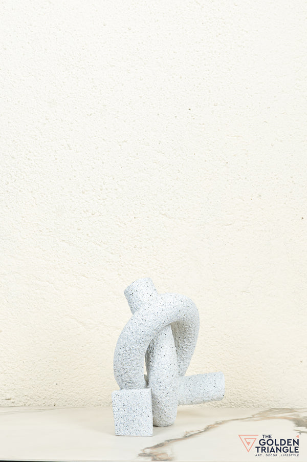 Luma Abstract Knot - White