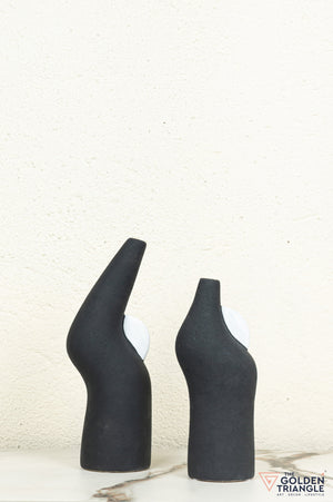 Shion Ceramic Showpiece - Black
