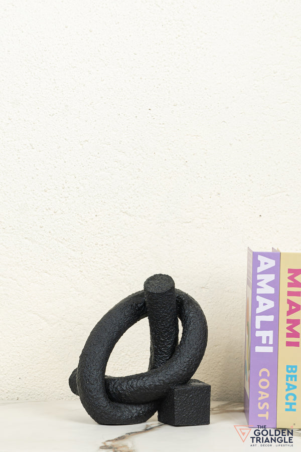 Luma Abstract Knot - Black
