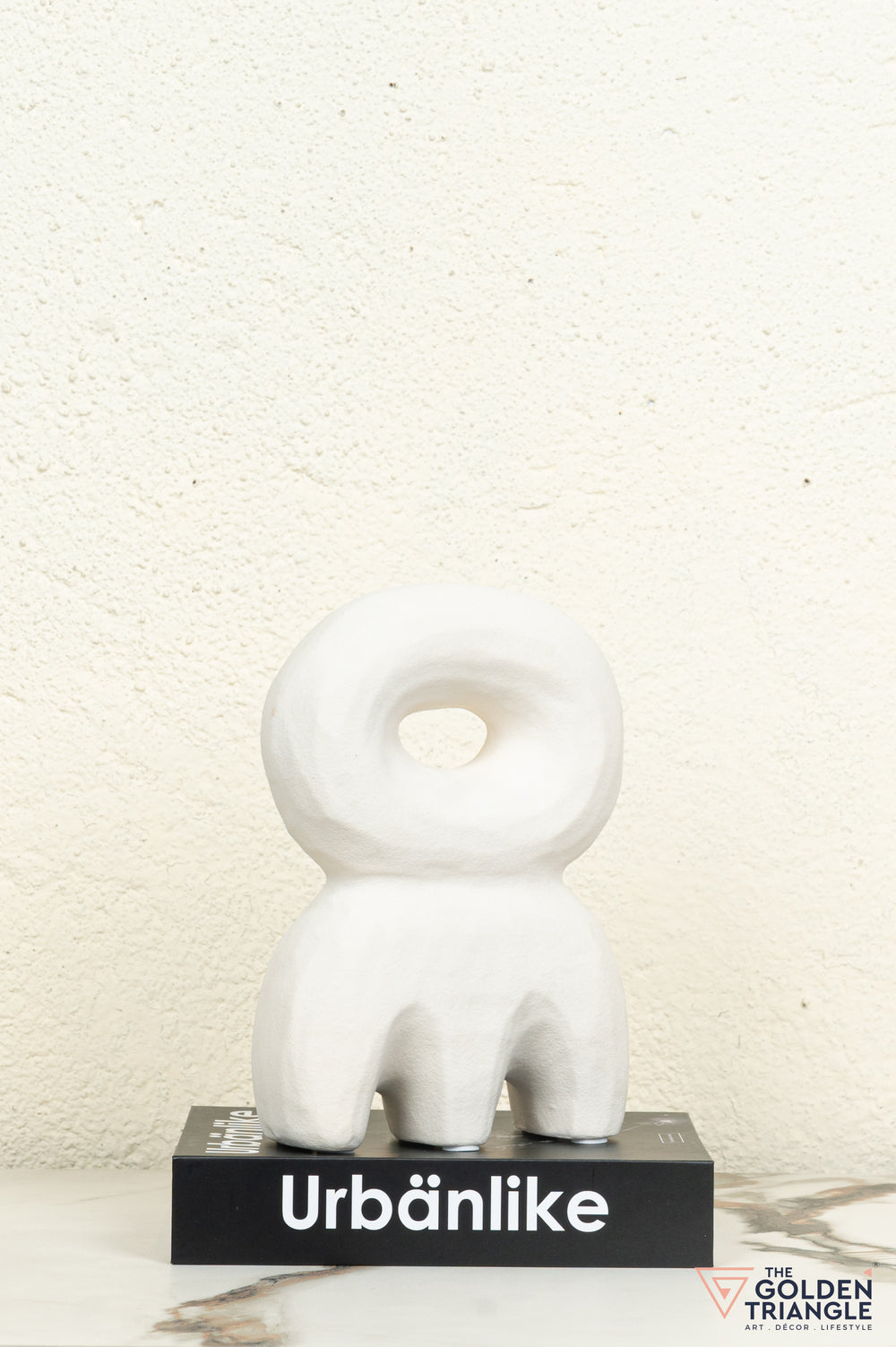 Mado Ceramic Tabletop Showpiece - White