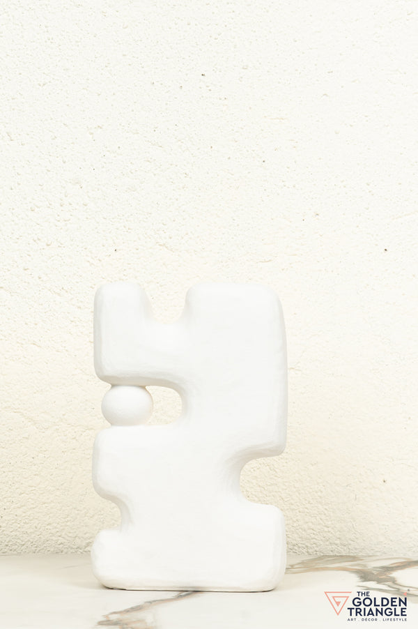 Itami Ceramic Showpiece - White