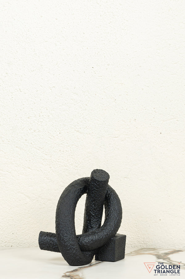 Luma Abstract Knot - Black