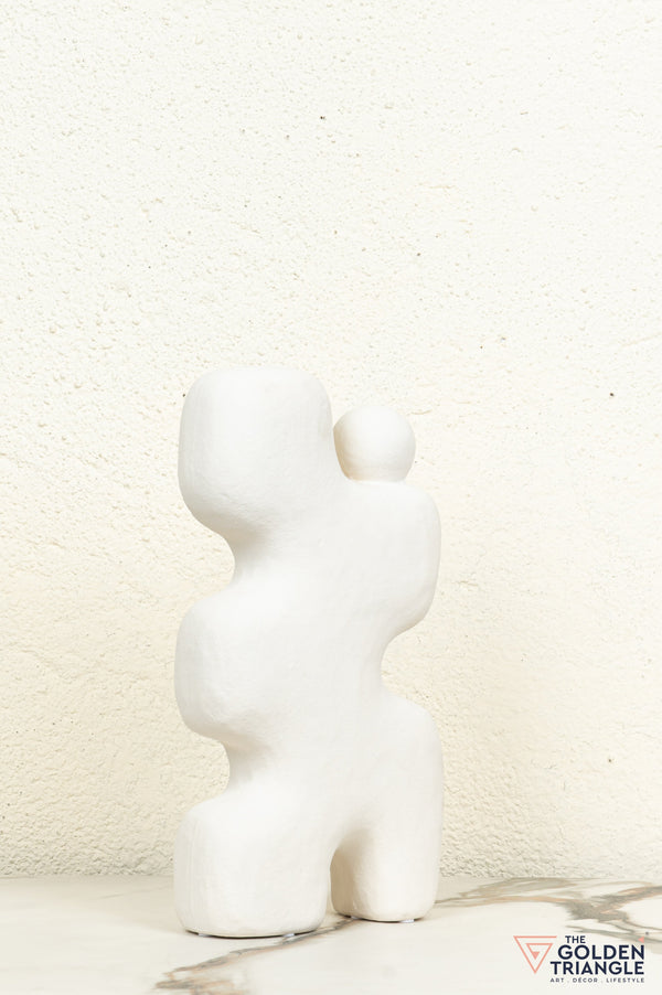 Amai Ceramic Showpiece - White