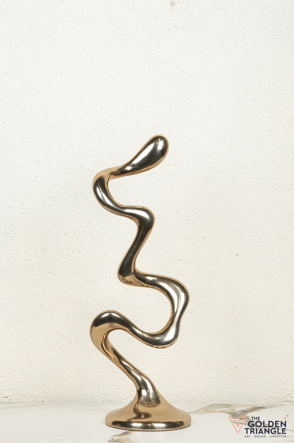 Fluid Abstract Metal Sculpture