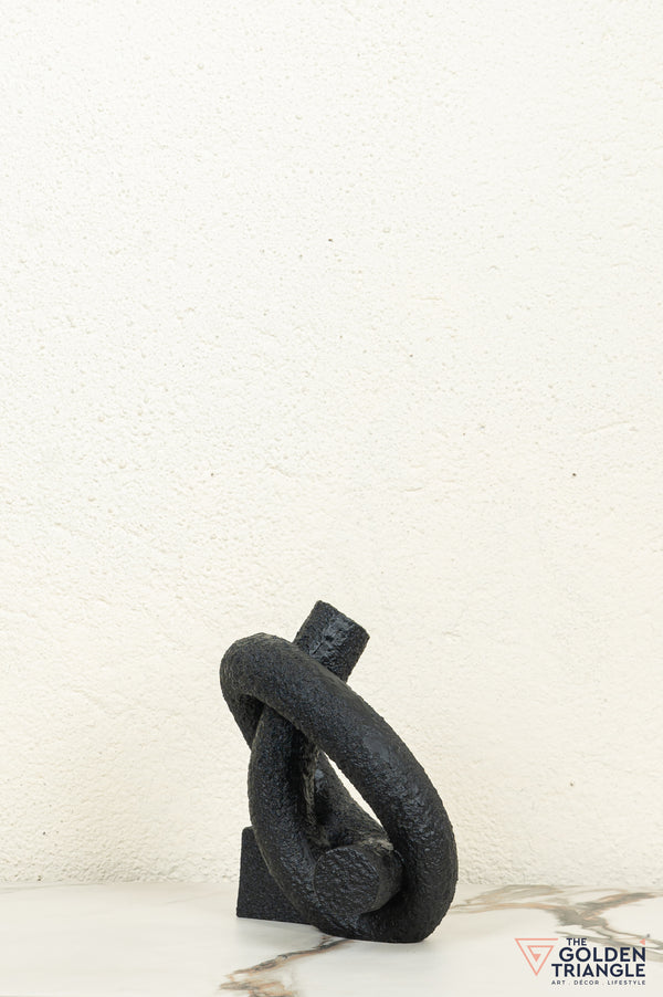 Luma Abstract Knot - Black