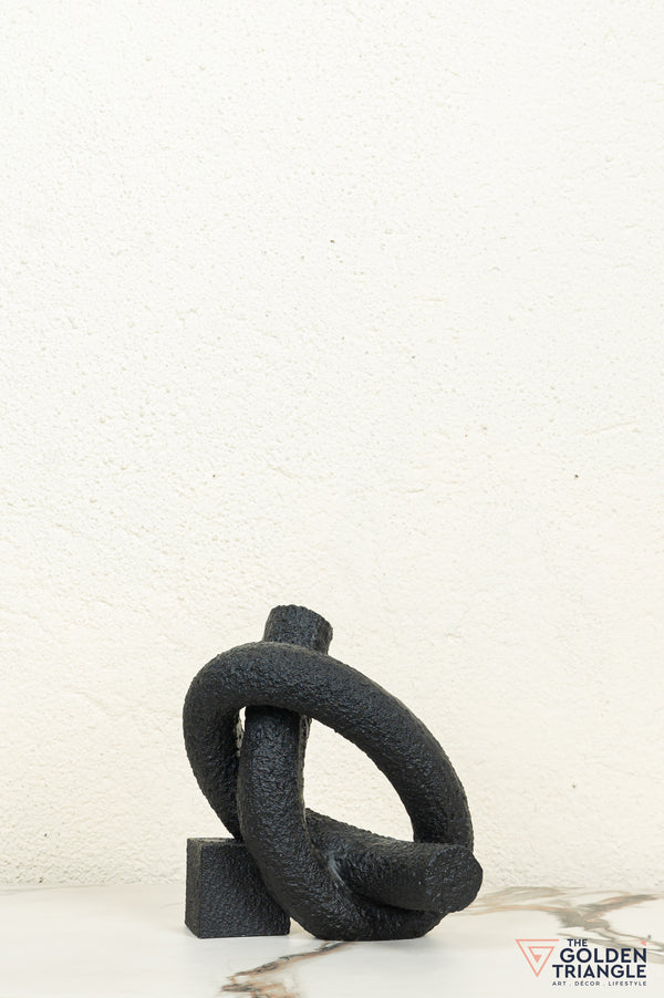Luma Abstract Knot - Black