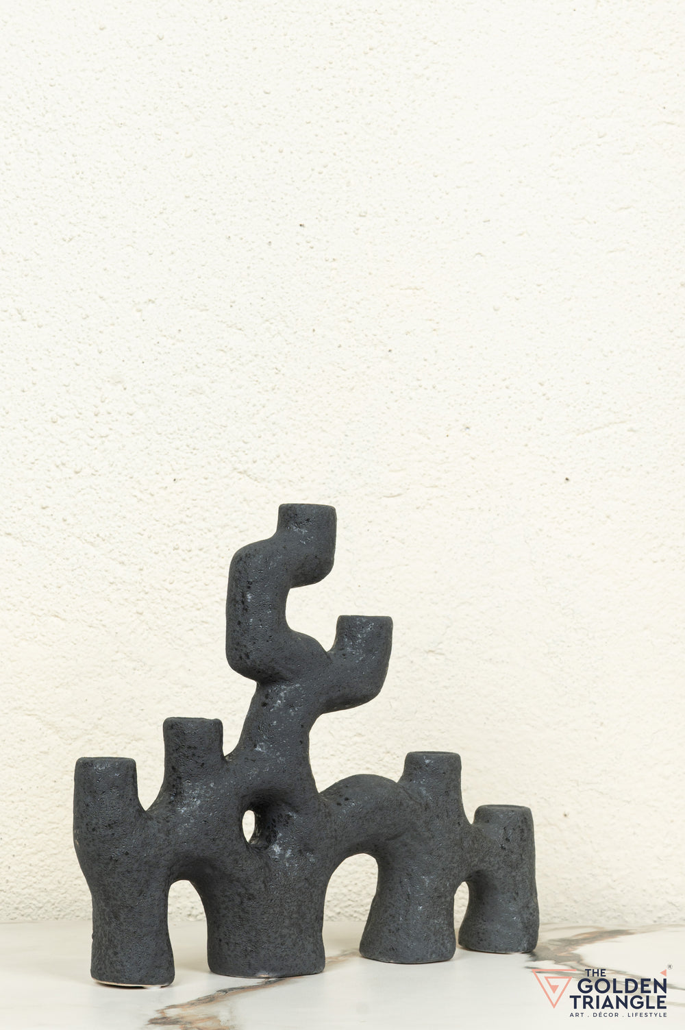Yugen Ceramic Decor Showpiece - Black