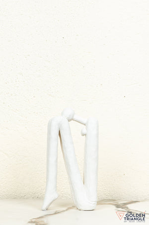 Zenith Ceramic Showpiece - White