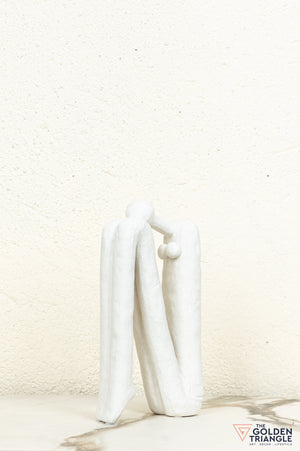 Zenith Ceramic Showpiece - White