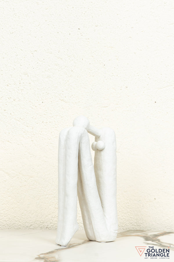 Zenith Ceramic Showpiece - White