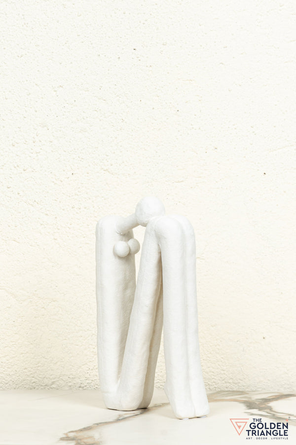 Zenith Ceramic Showpiece - White