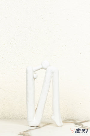 Zenith Ceramic Showpiece - White