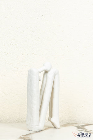 Zenith Ceramic Showpiece - White