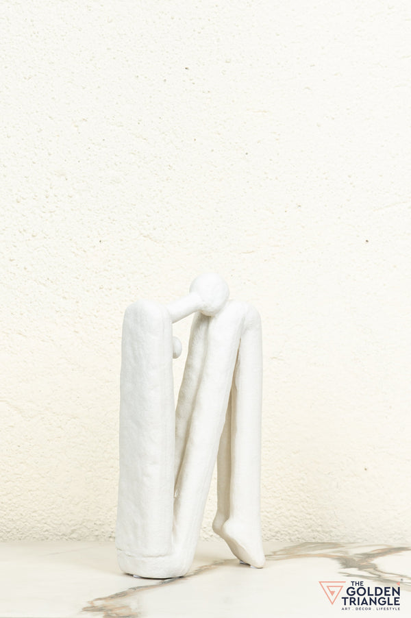 Zenith Ceramic Showpiece - White