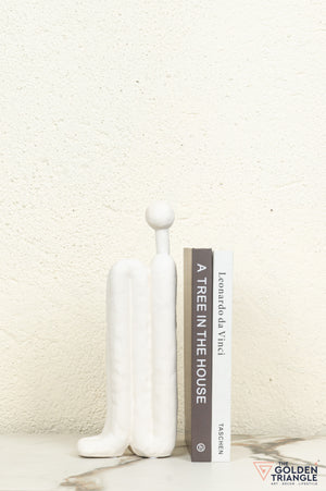 Mirage Ceramic Showpiece - White