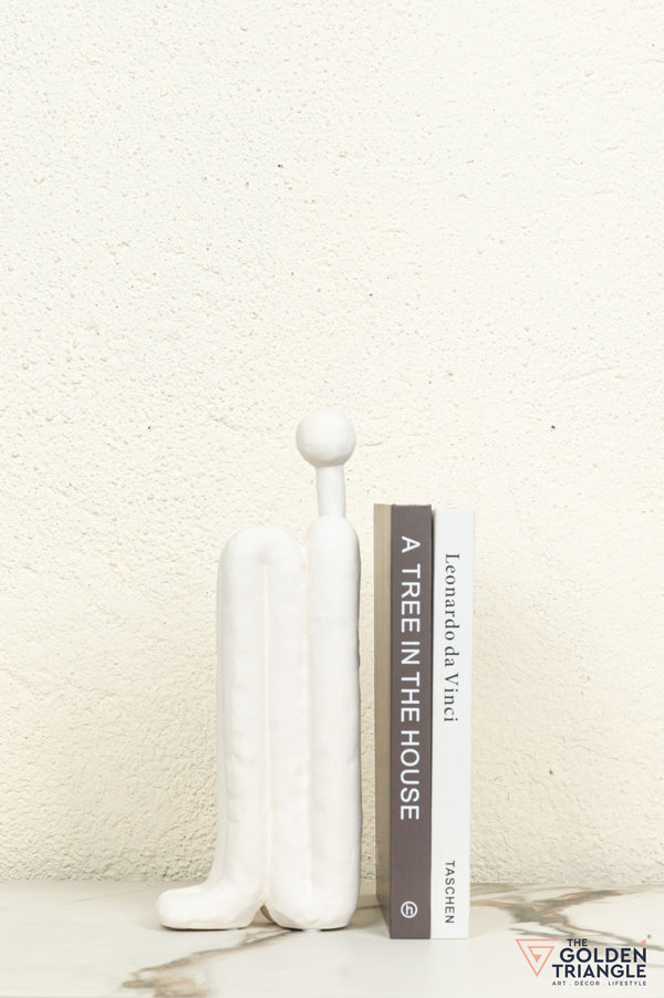 Mirage Ceramic Showpiece - White
