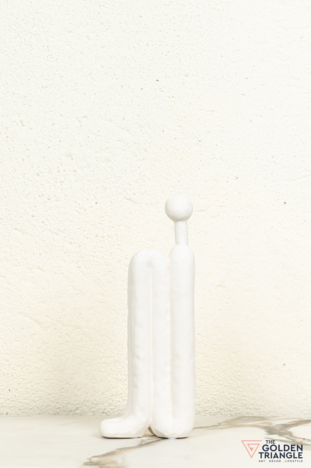 Mirage Ceramic Showpiece - White