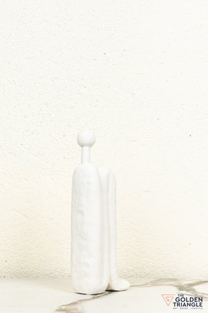 Mirage Ceramic Showpiece - White