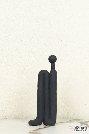 Mirage Ceramic Showpiece - Black