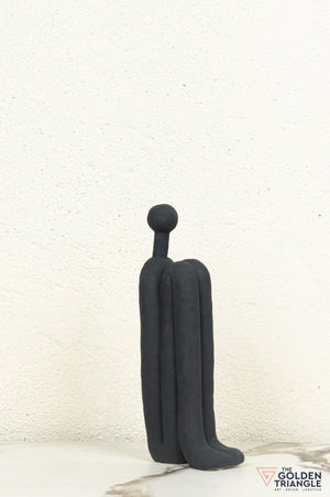 Mirage Ceramic Showpiece - Black