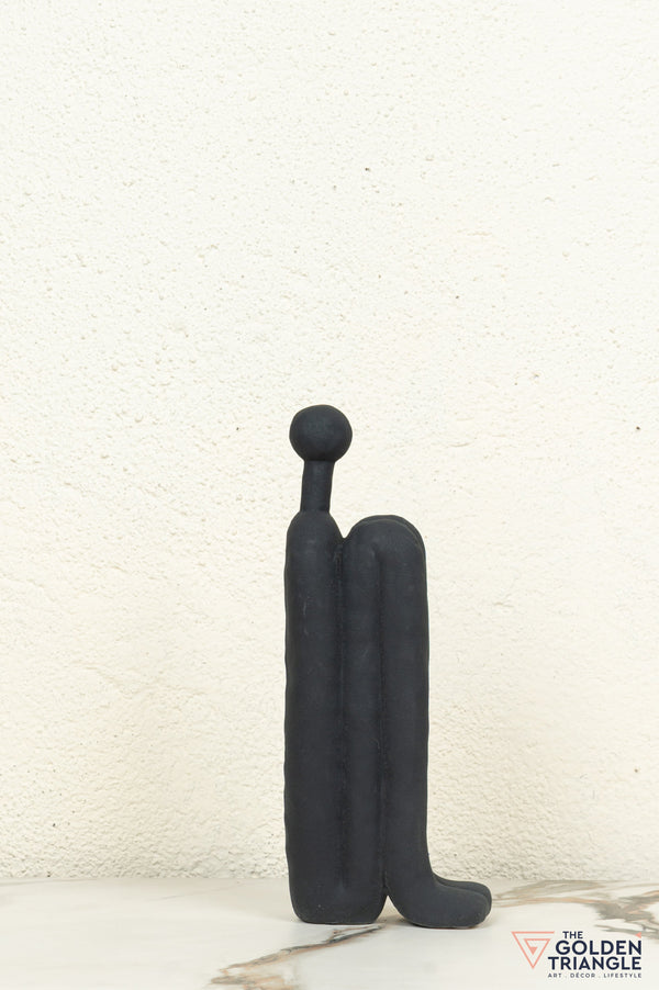 Mirage Ceramic Showpiece - Black