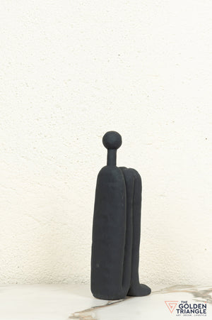 Mirage Ceramic Showpiece - Black