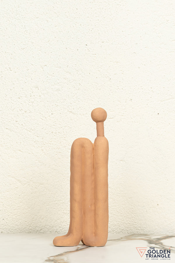 Mirage Ceramic Showpiece - Clay