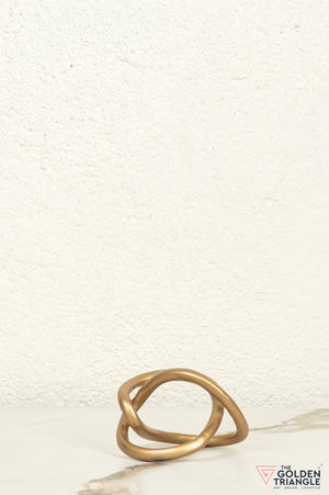 Vivo Tabletop Abstract Knot - Gold