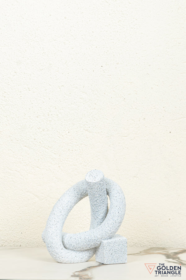 Luma Abstract Knot - White
