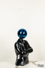 Juno Modern Thinker Sculpture - Blue