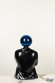 Juno Modern Thinker Sculpture - Blue