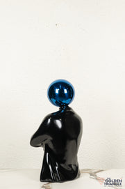 Juno Modern Thinker Sculpture - Blue