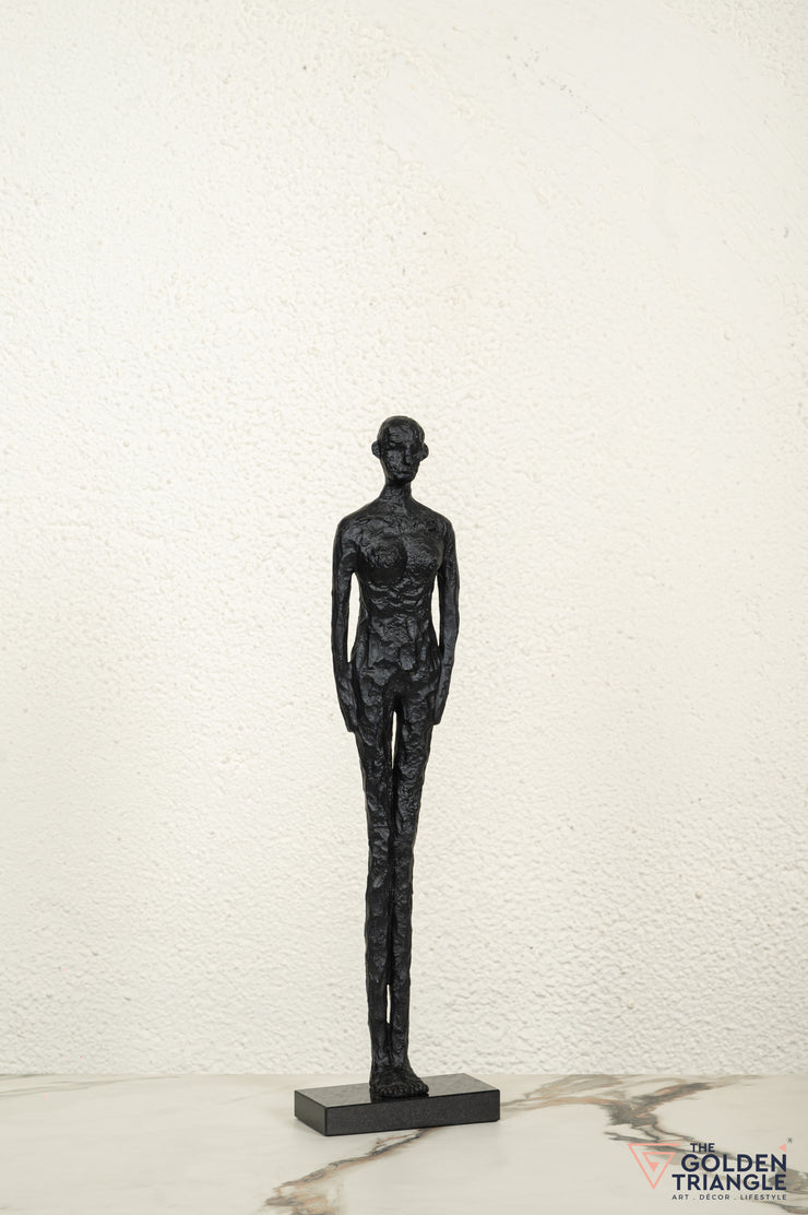 Firo Abstract Sculpture - Black