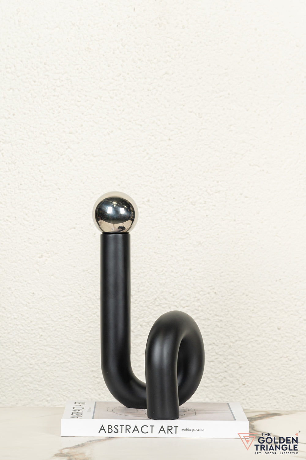 Spiral Ornament Tabletop Decor - Silver