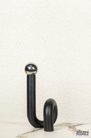 Spiral Ornament Tabletop Decor - Silver