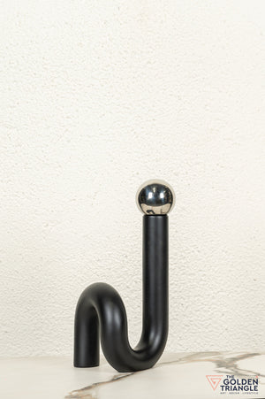 Spiral Ornament Tabletop Decor - Silver